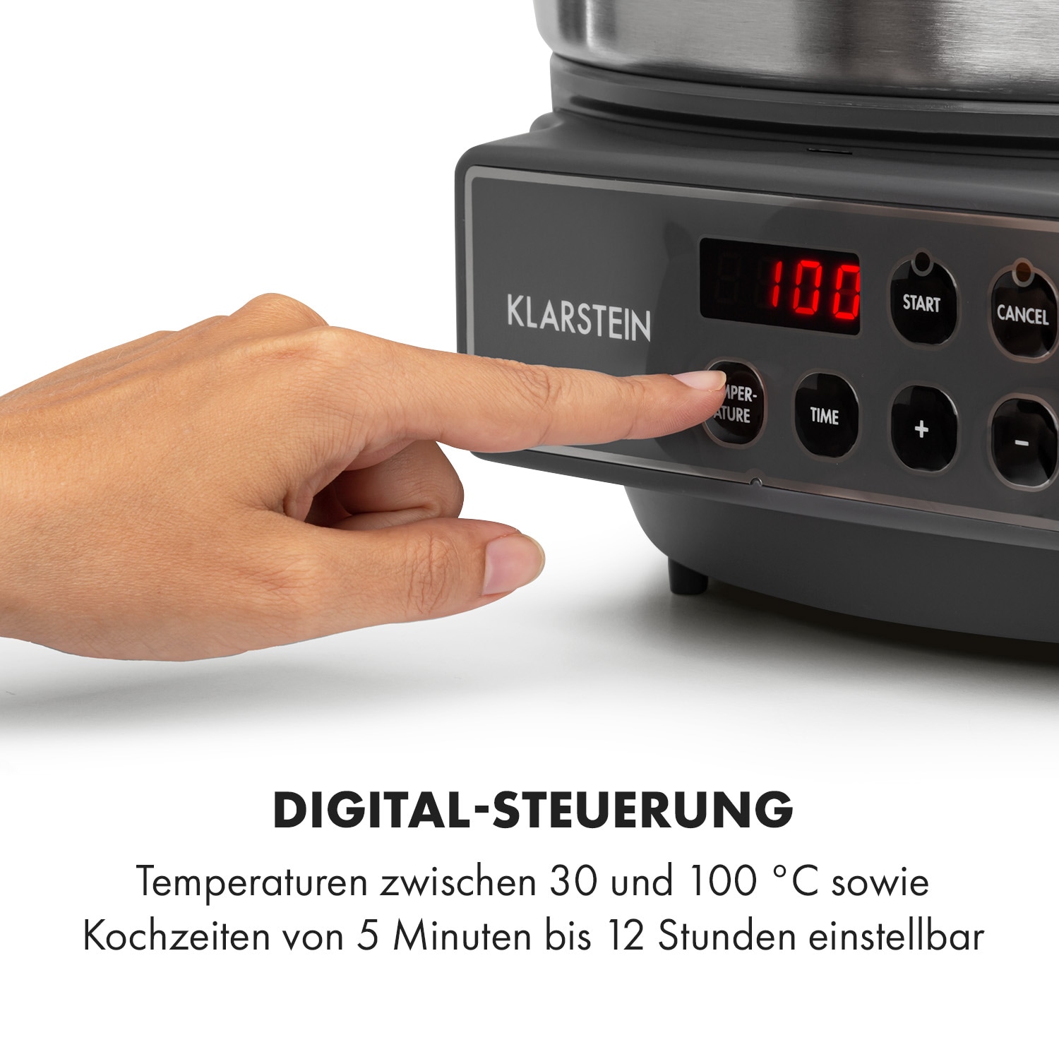 Lady Marmalade Einkochautomat Getränkespender 27L 100°C 12h Edelstahl