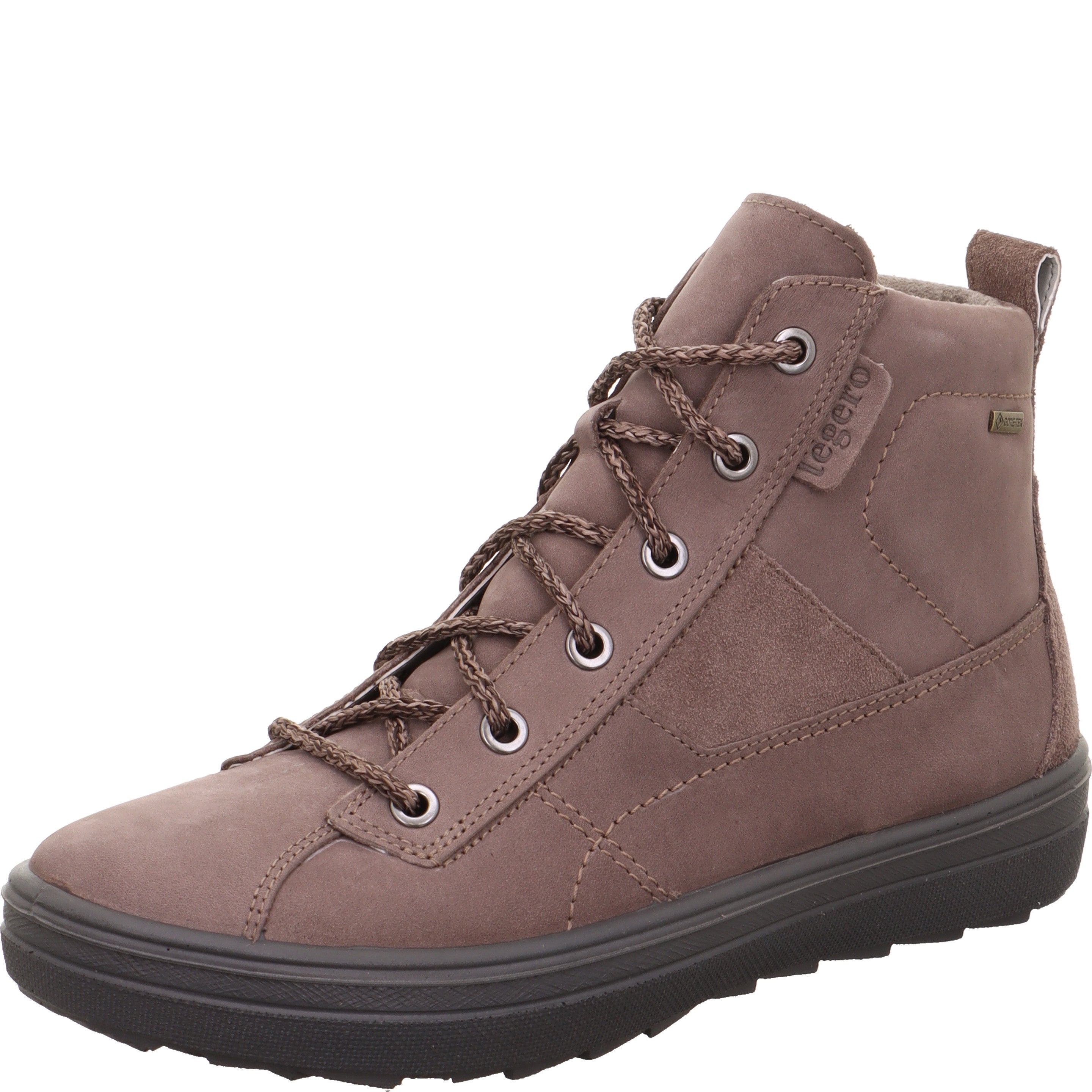 legero MIRA Damen  Sneaker high mit Reißverschluss - Farbe: Dark Clay - Größe: 5