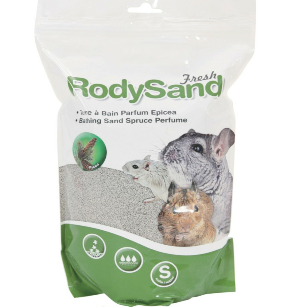 Terre de bain pin pour chinchilla 1.7 kg