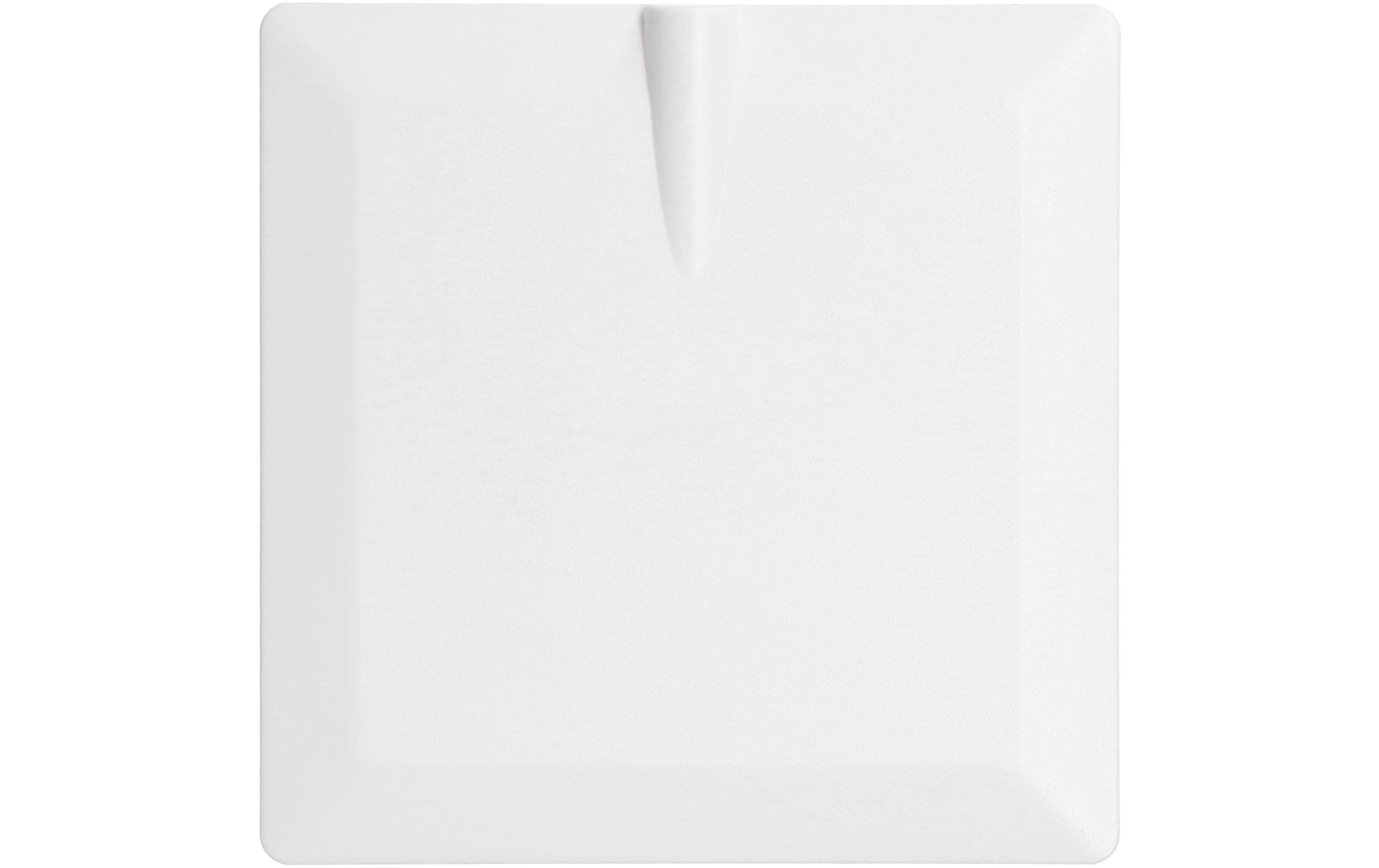 Steckdeckel im priamos Design, 130 x 130 mm, KabelauslassPriamos Design-Einsteckdeckel