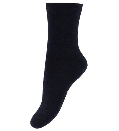 Fuzzies Socken - Wolle - Marineblau