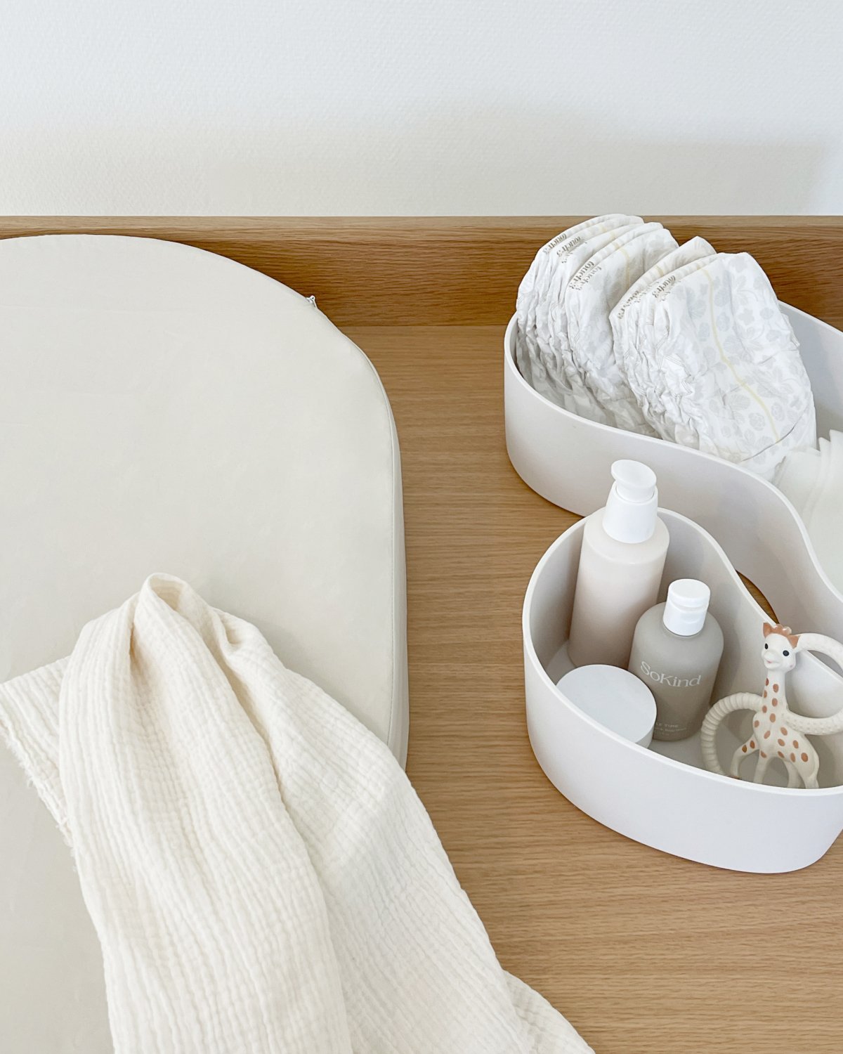 Stor Oppbevaringsboks – Silikon – Wave Storage Box
