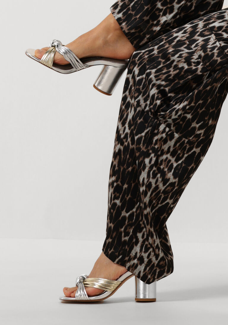 FABIENNE CHAPOT gouden fabienne chapot muiltjes monica knot mule