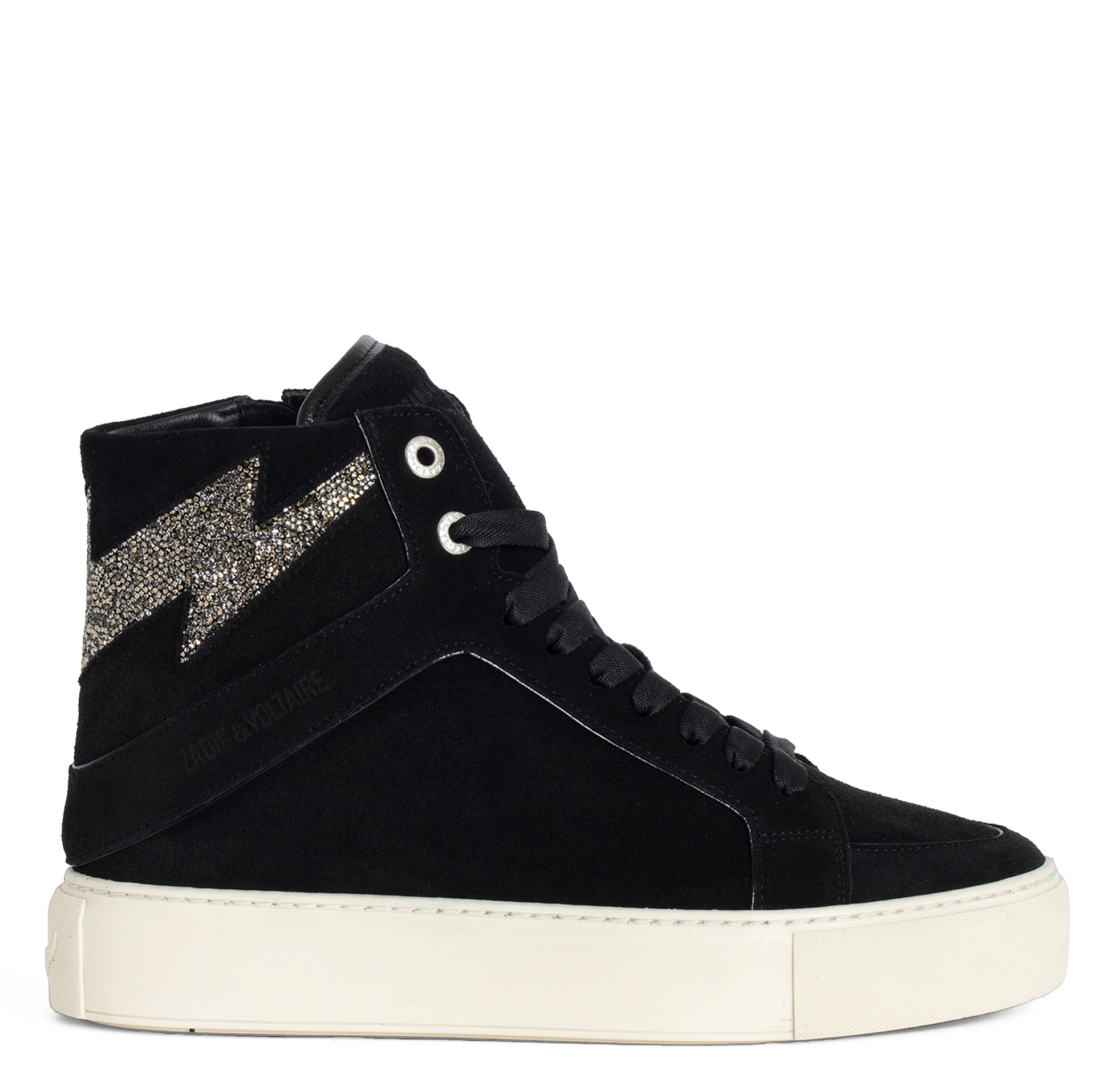HIGH FLASH - Baskets montantes en cuir| Noir