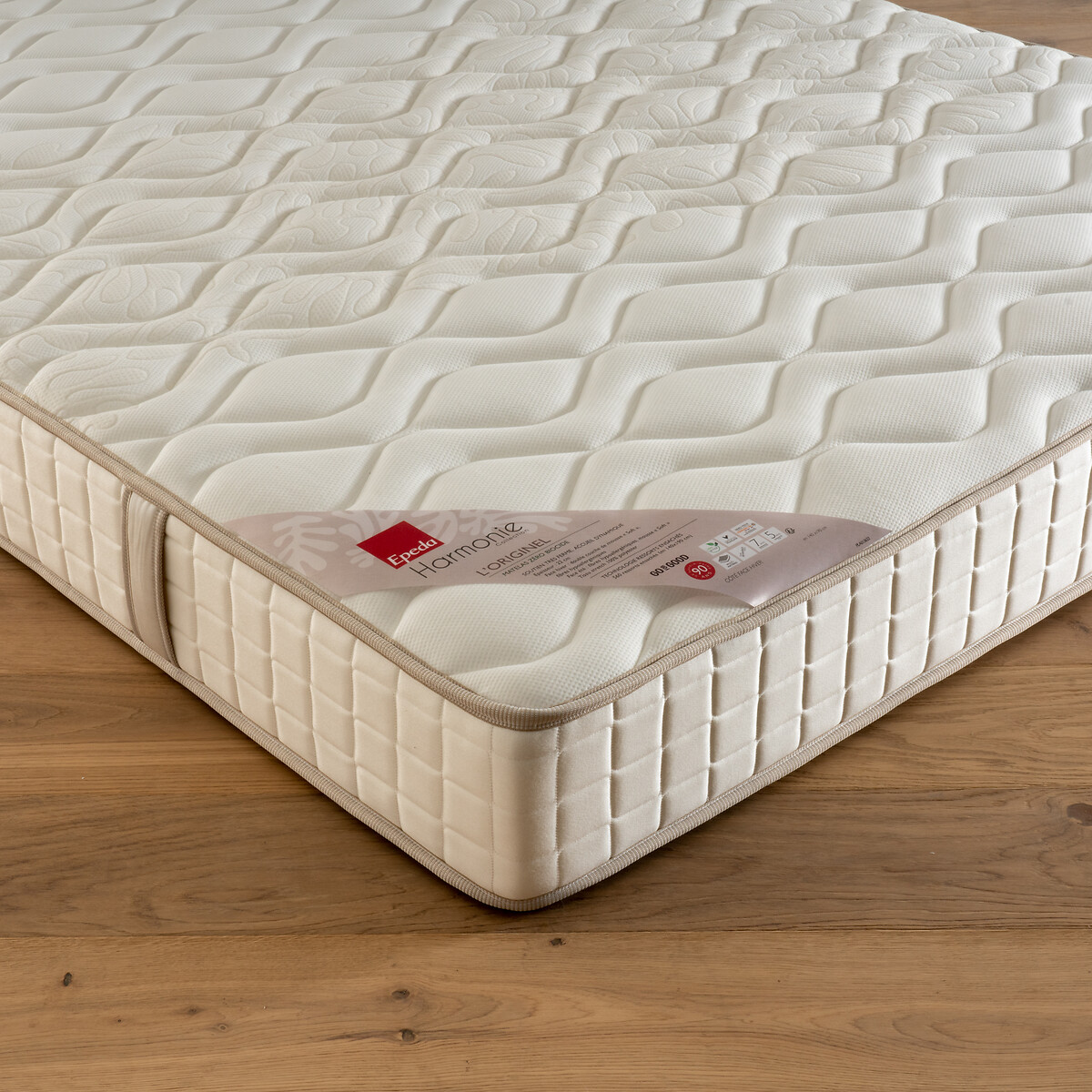 EPEDA<br>Ensemble matras met veren l'Originel + beddenbodem