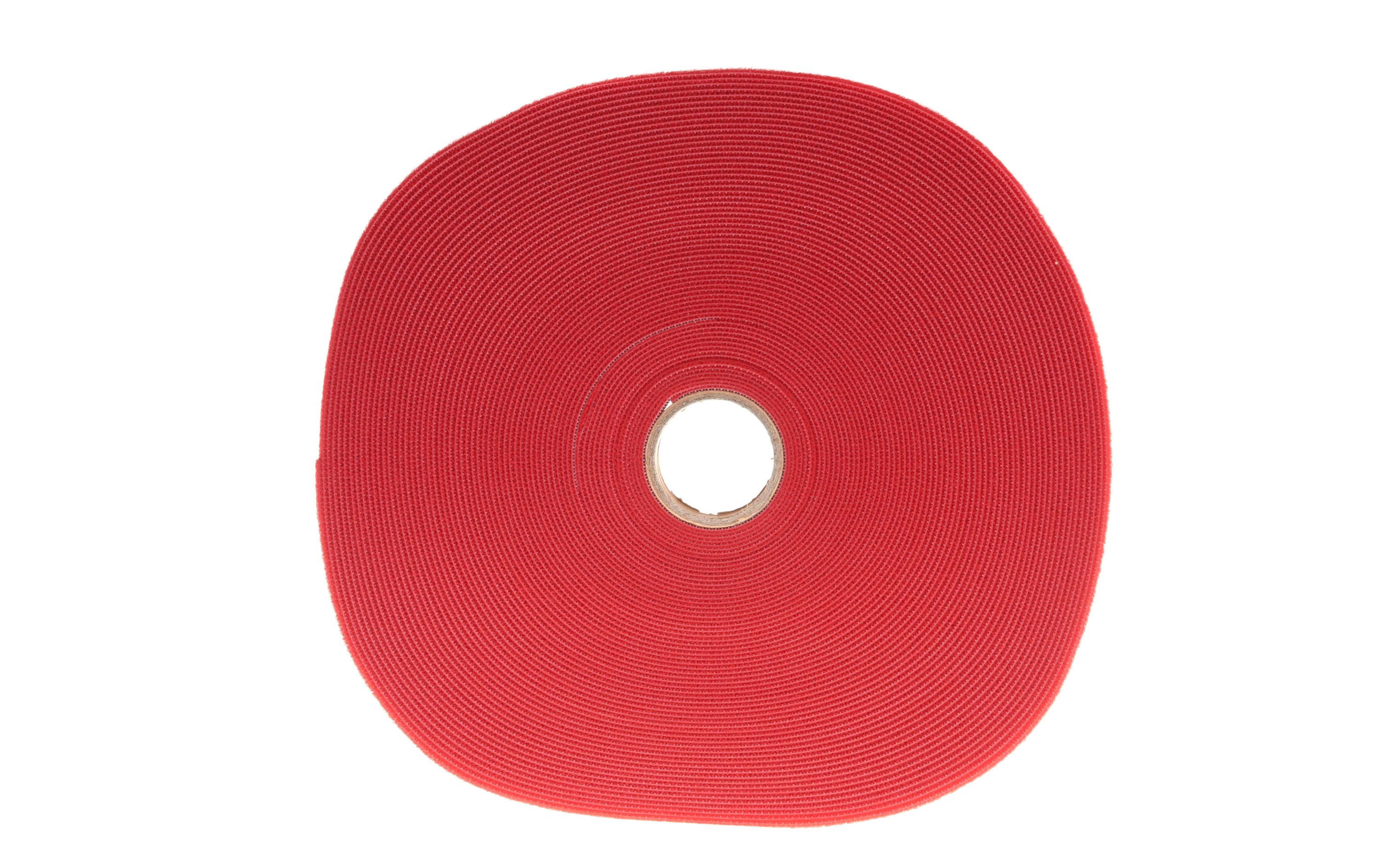 Klettband-Rolle ETN Fast Strap 15 mm x 25 m, RotKlett-Kabelbinder, 15 mm x 25 m, rot