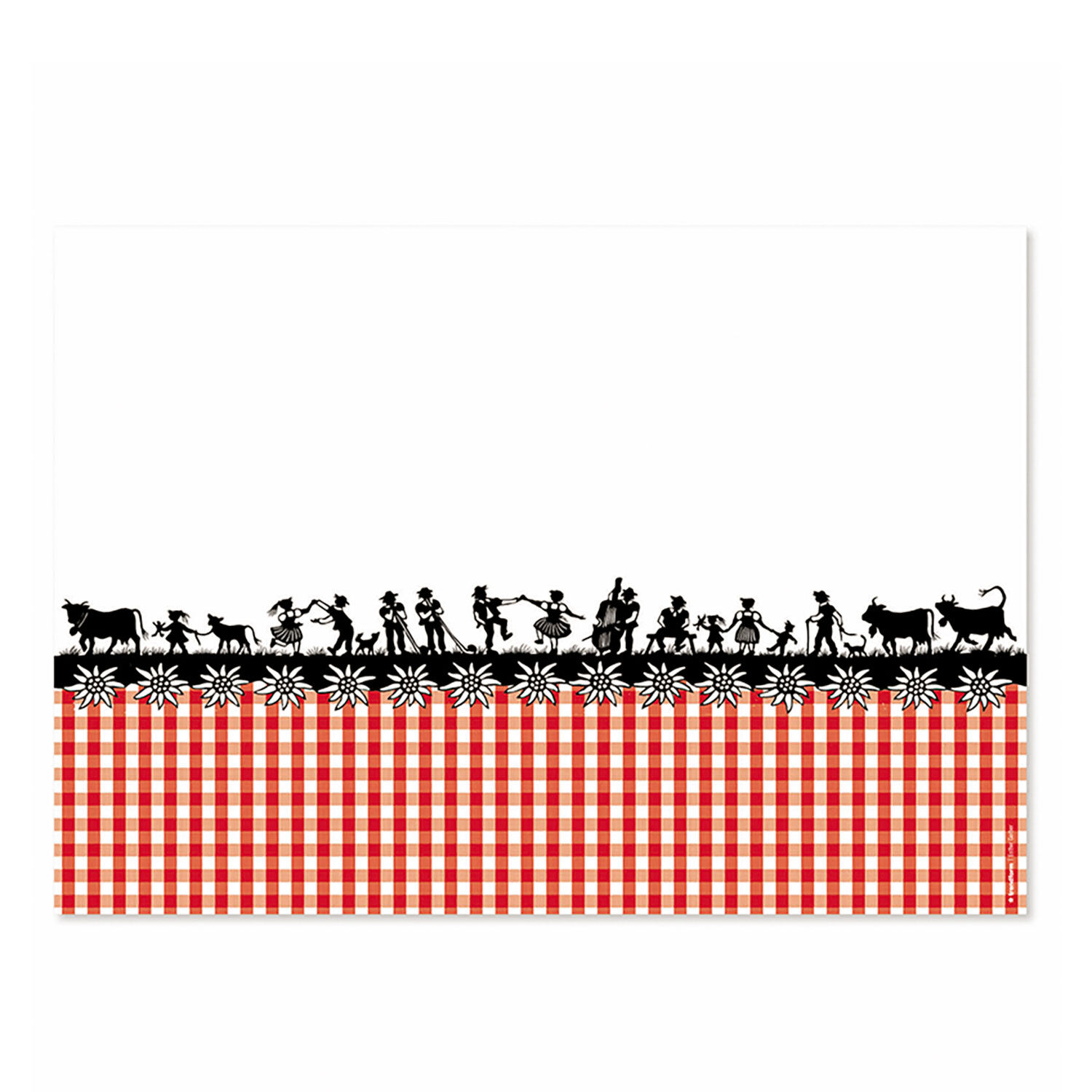 Papiertischset Swiss Tradition