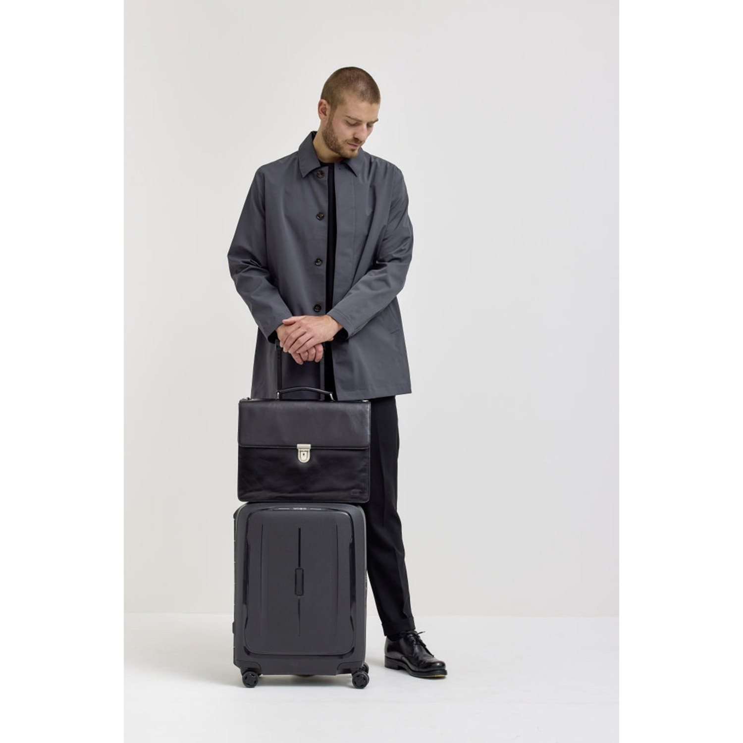 Jost Skagen Briefcase 2 Comp. brown