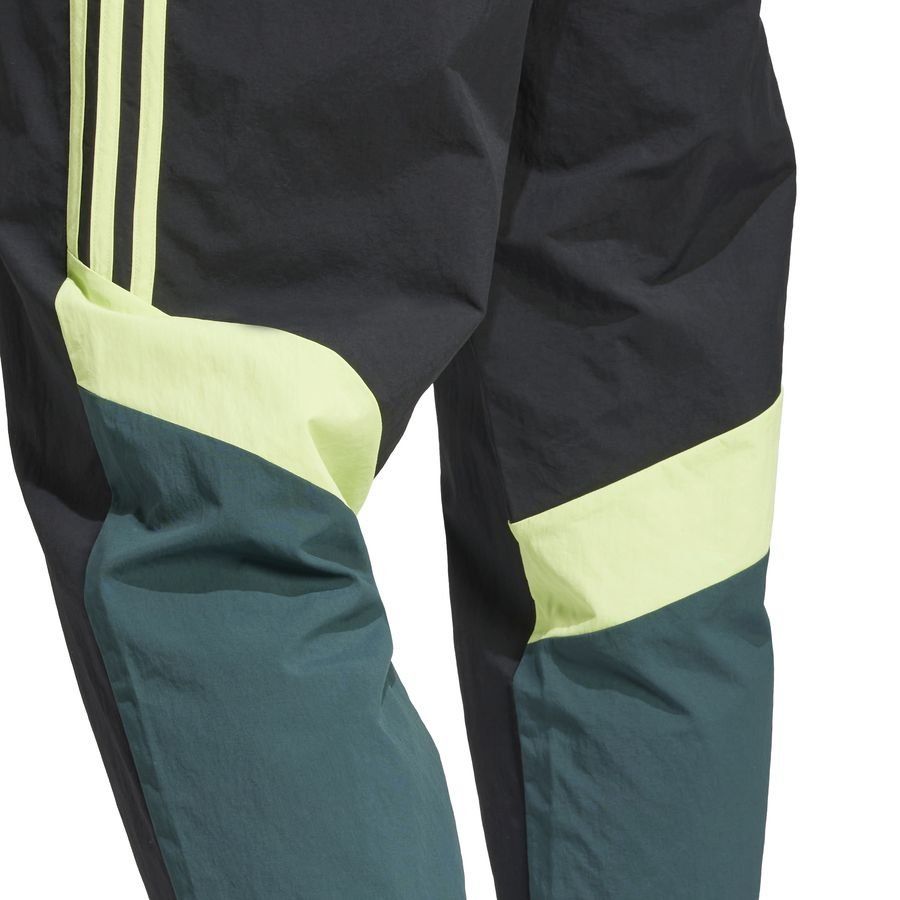Manchester United Bas de Survêtement Woven - Noir/Vert/Jaune