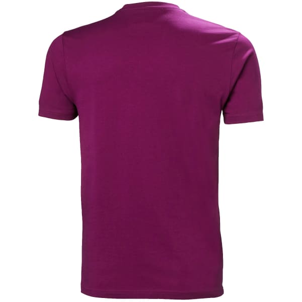 T-shirt HELLY HANSEN BOX T DARK MAGENTA