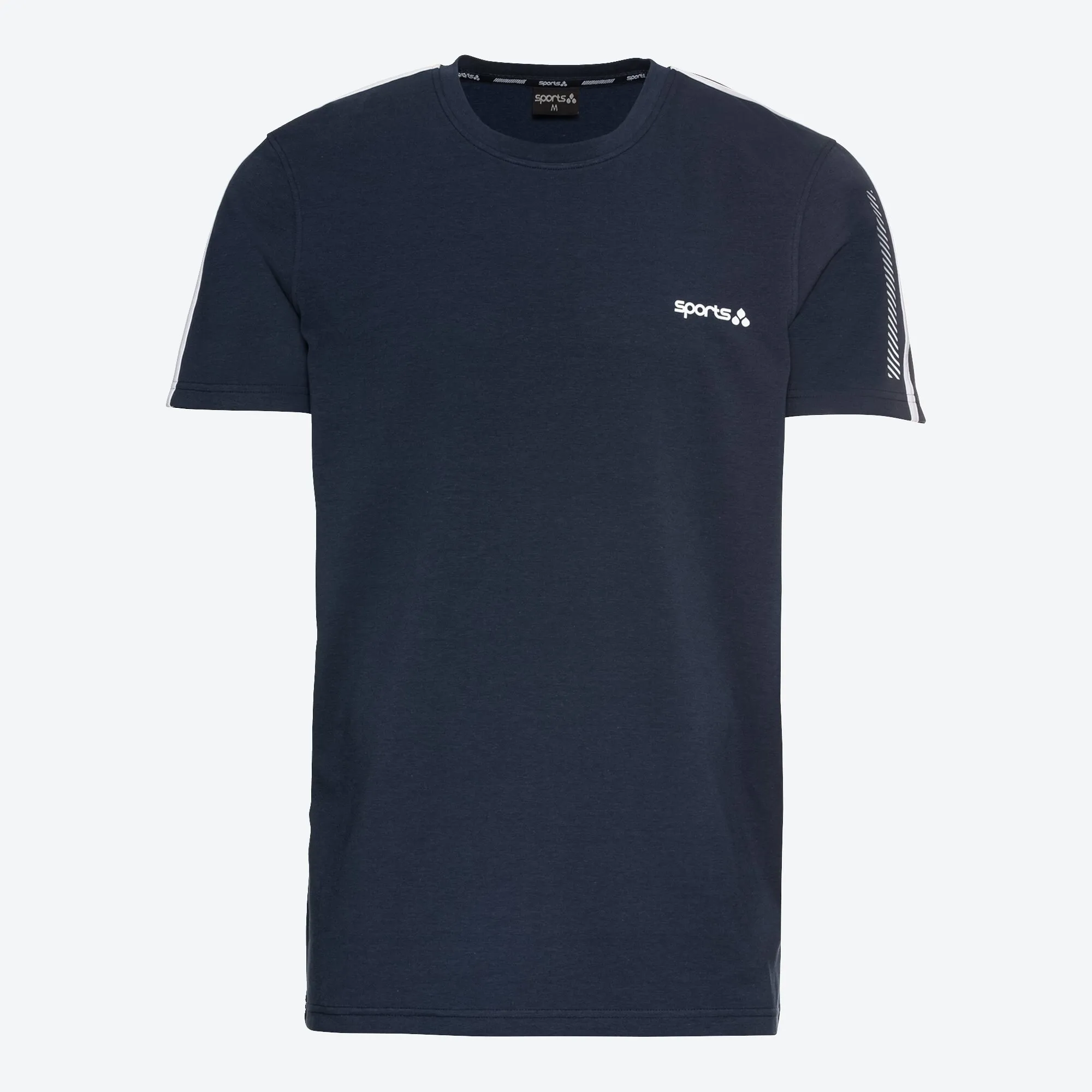 Herren-Fitness-T-Shirt mit Logo-Aufdruck