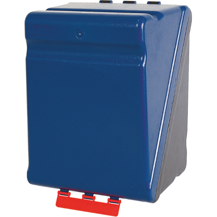 Boîte de rangement EPI personnalisable bleu - Plastique ABS