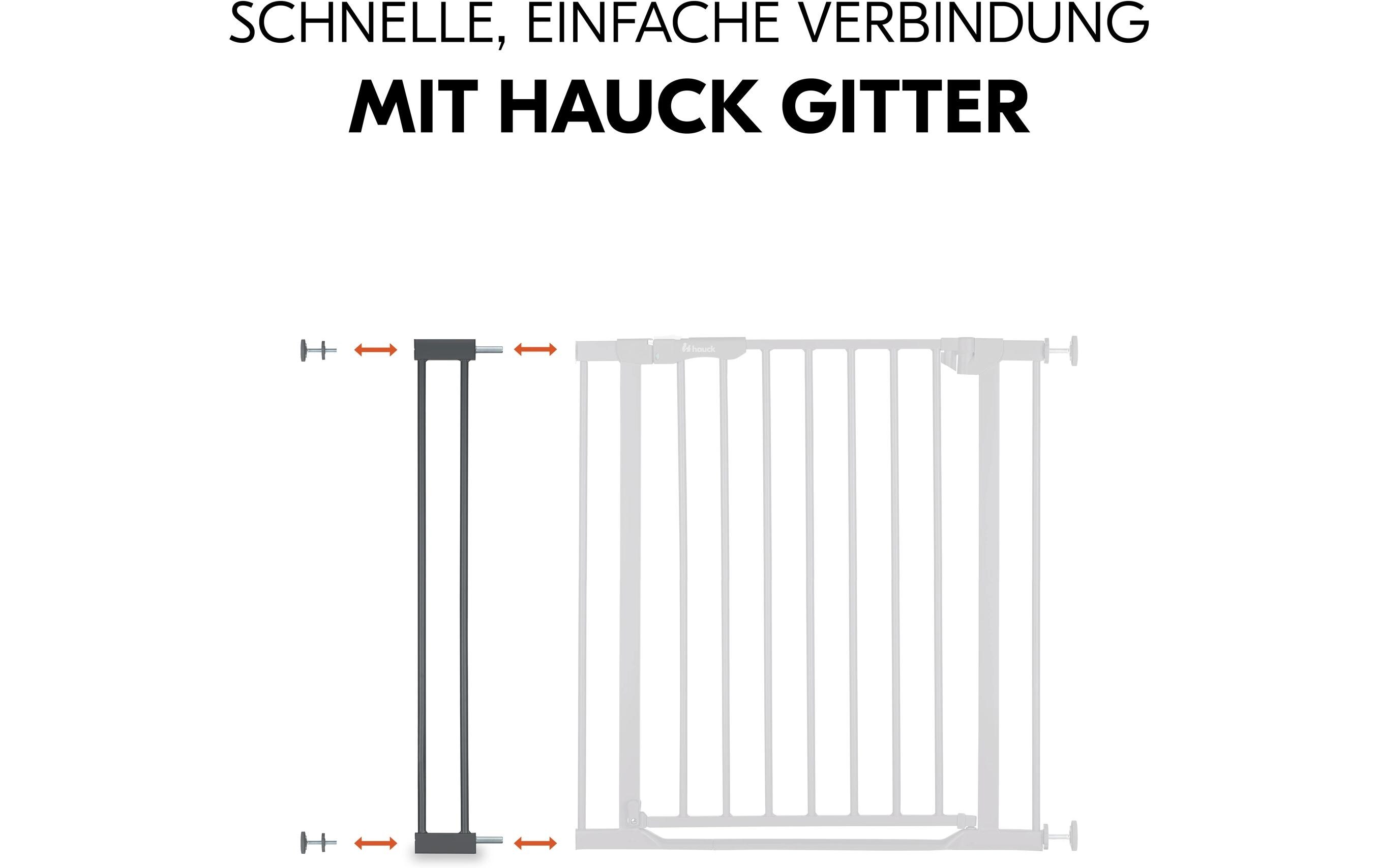 Verlängerung Safety Gate Extension 9 cm DunkelgrauVerlängerung für gängige Hauck Schutzgitter