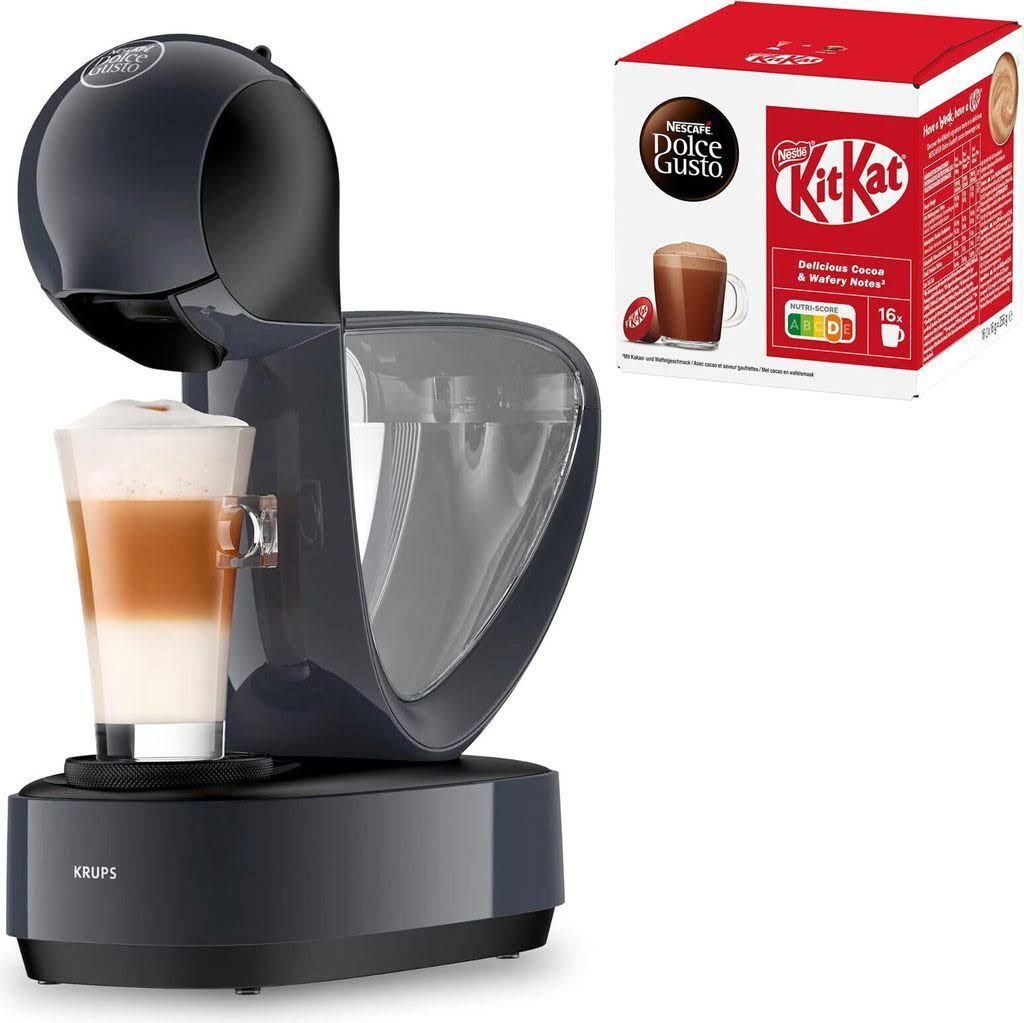 Krups KP 173B Nescafe Dolce Gusto Infinissima Cosmic-Grey inkl. NESCAF