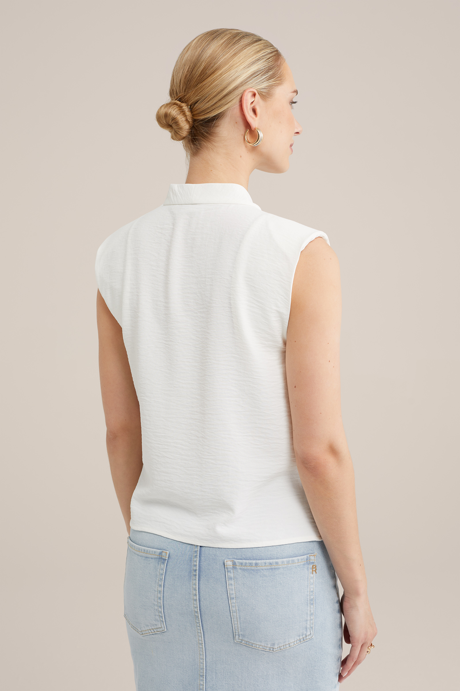 overslagtop WE Fashion Wit