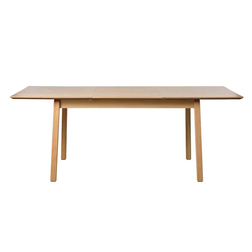 Eettafel Uitschuifbaar - Naturel Eiken - 95x140-200cm - Bari