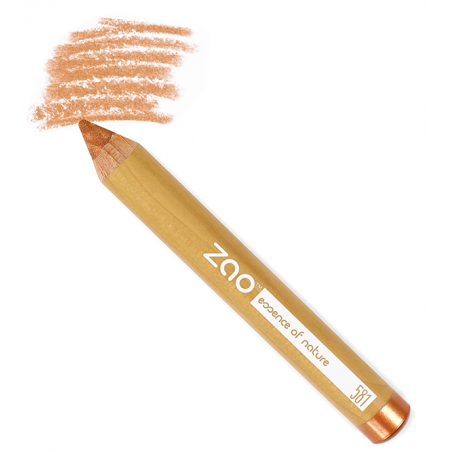 Zao Crayon yeux jumbo Cuivré 581