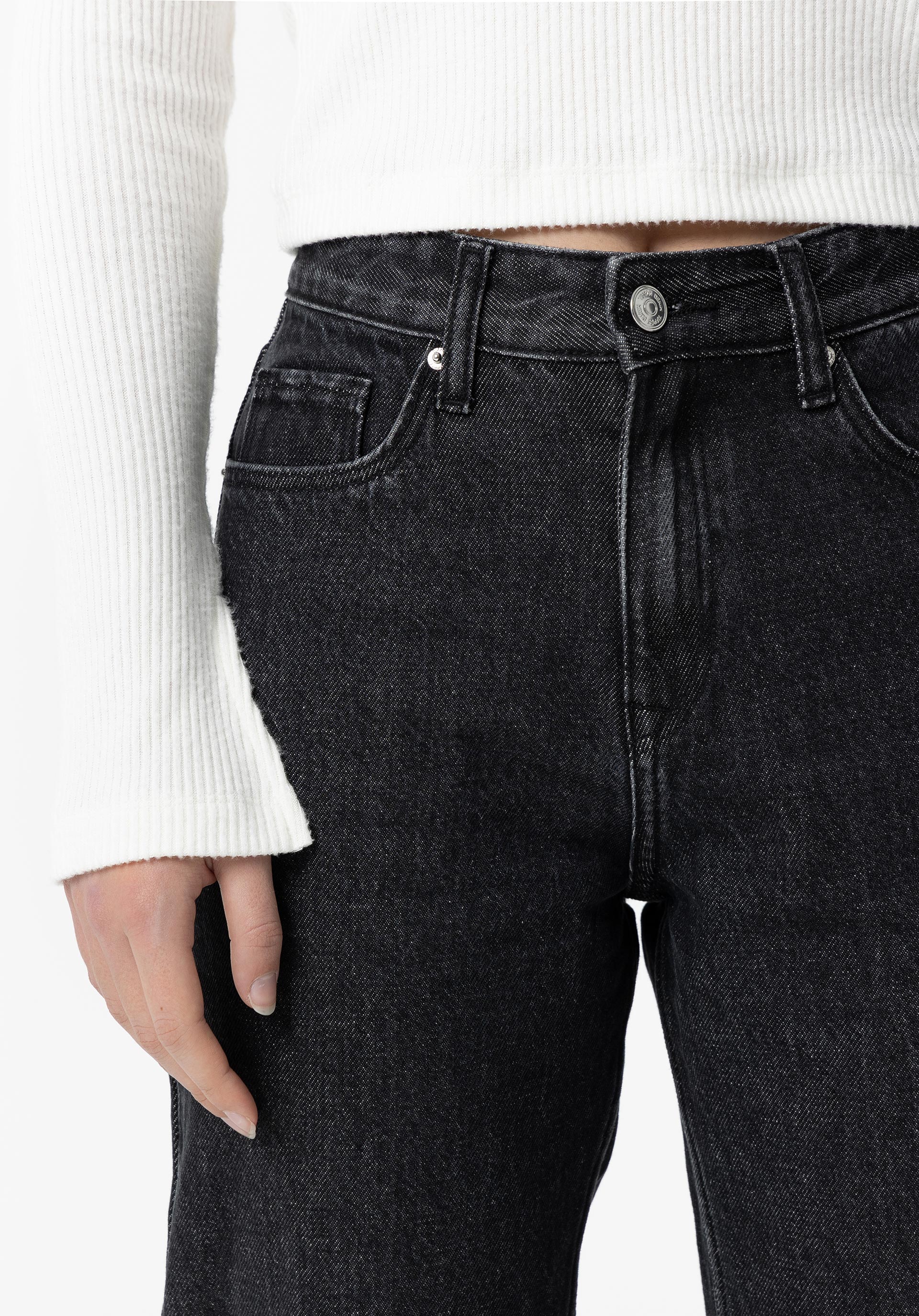 Jeans Sadie Mom Fit Cintura Alta