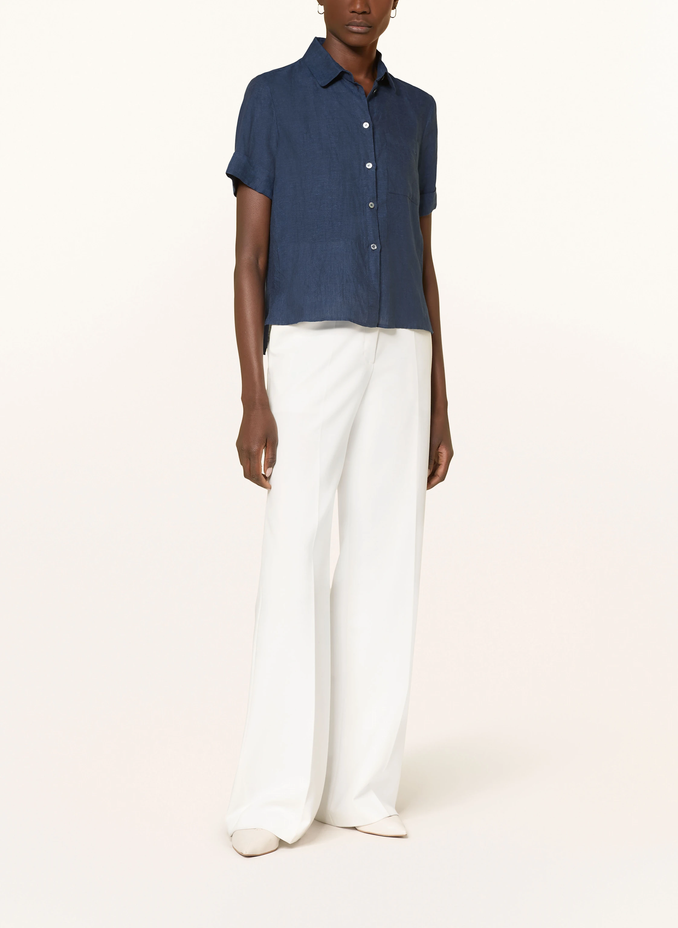 ROBERT FRIEDMAN Hemdbluse MAYAL aus Leinen