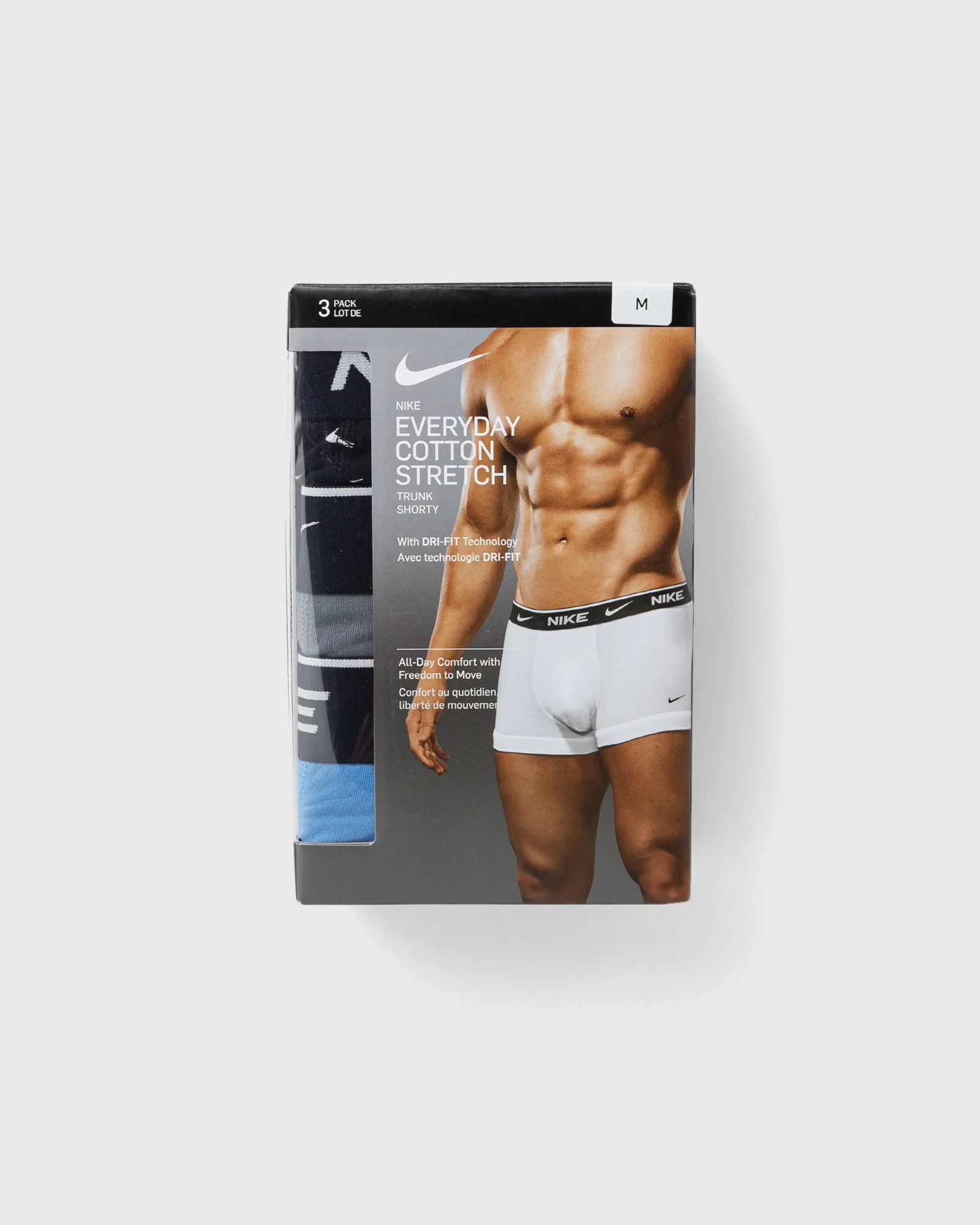 Nike EVERYDAY COTTON STRETCH TRUNK 3-PACK
