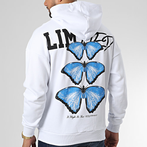Sweat Capuche LL692 Blanc