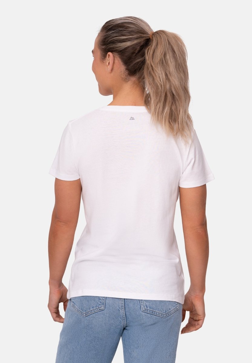 MODAL T-SHIRT MED V-HALS TIL KVINDER