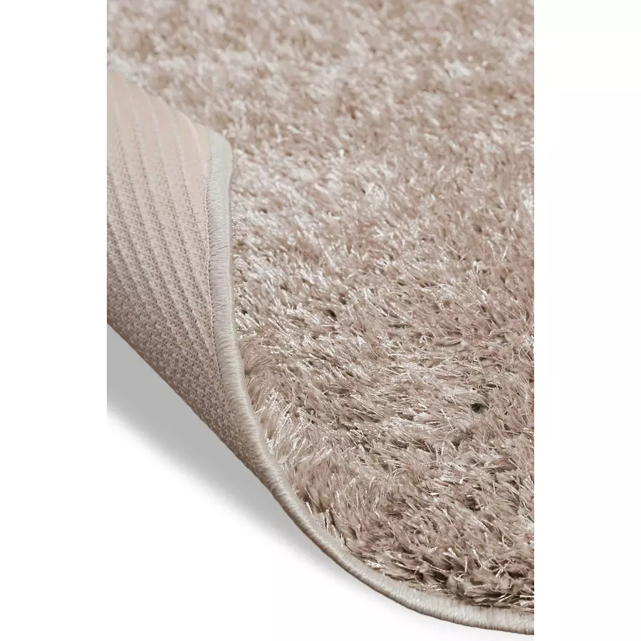 Wecon home basics Hochflorteppich Fanny sand beige