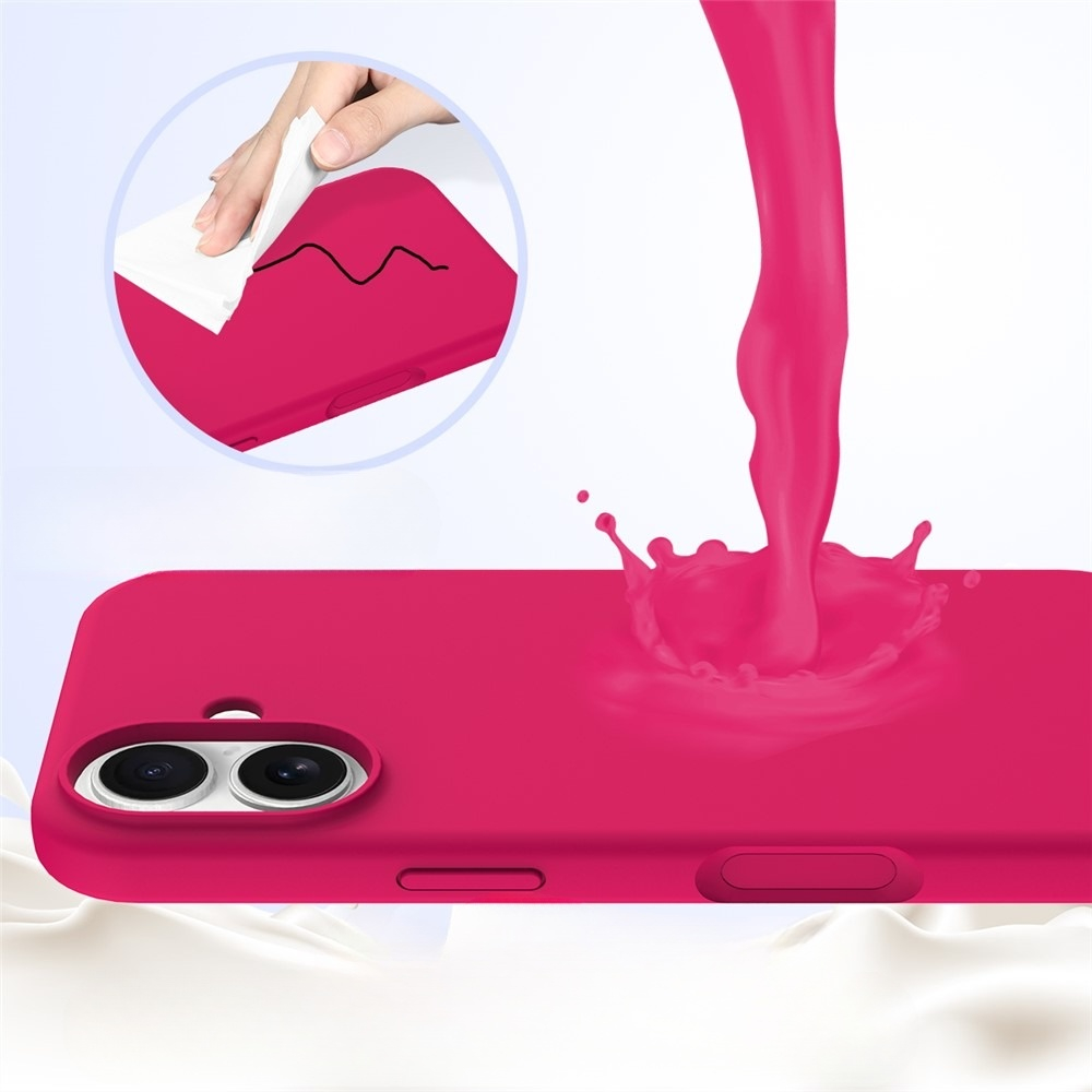iPhone 17 Silikon Case Hülle - Pink