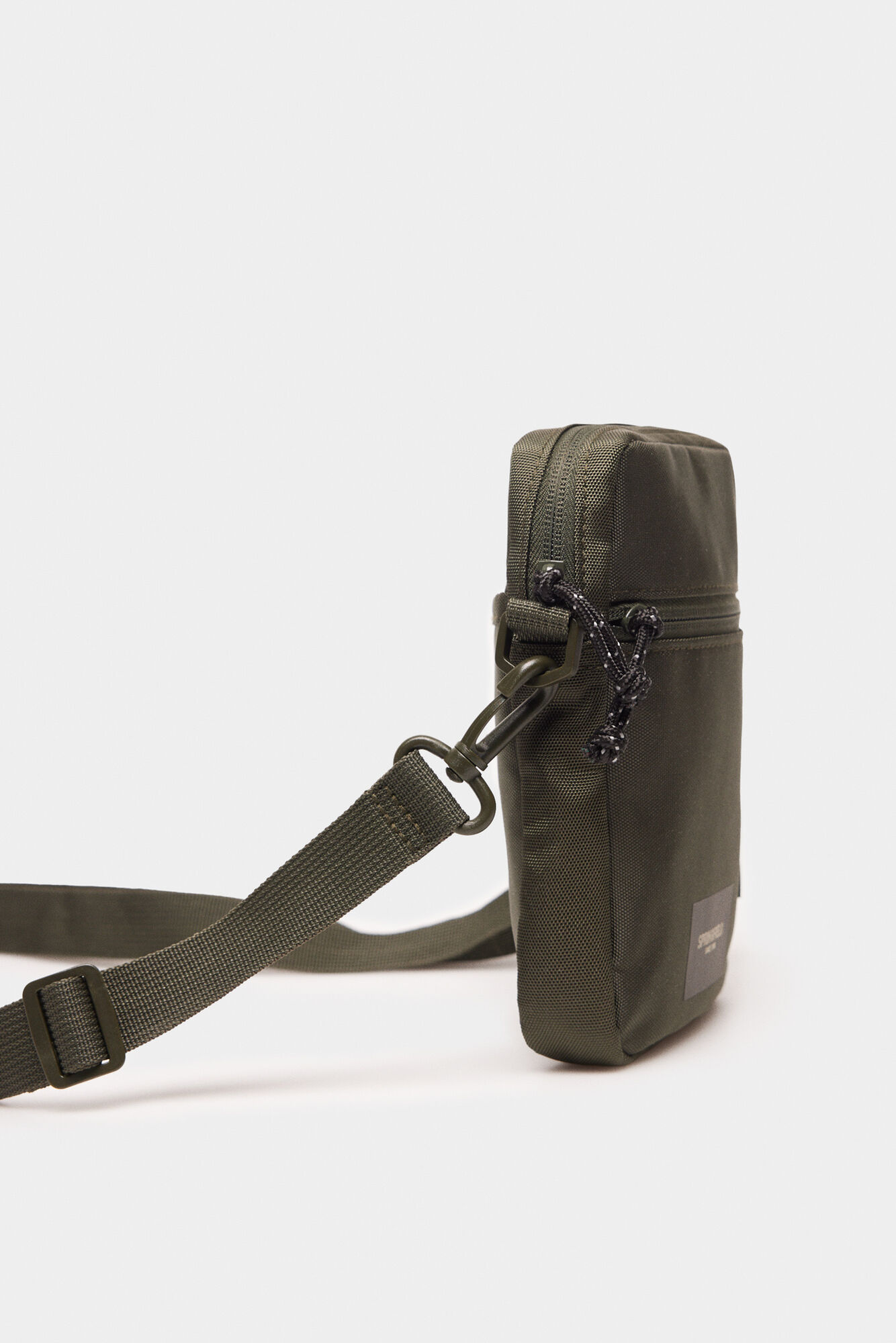 Bolsa transversal pequena verde