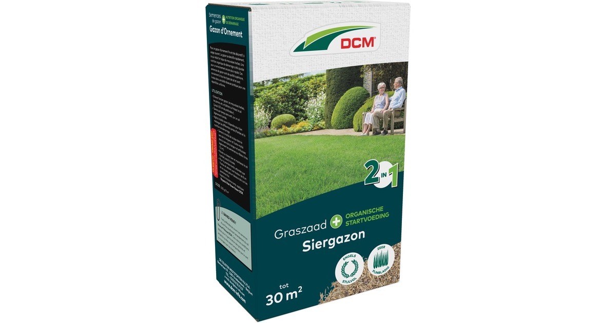 DCMGraszaad Plus Siergazon 0,6 kg zaden  (Tot 30 m²)