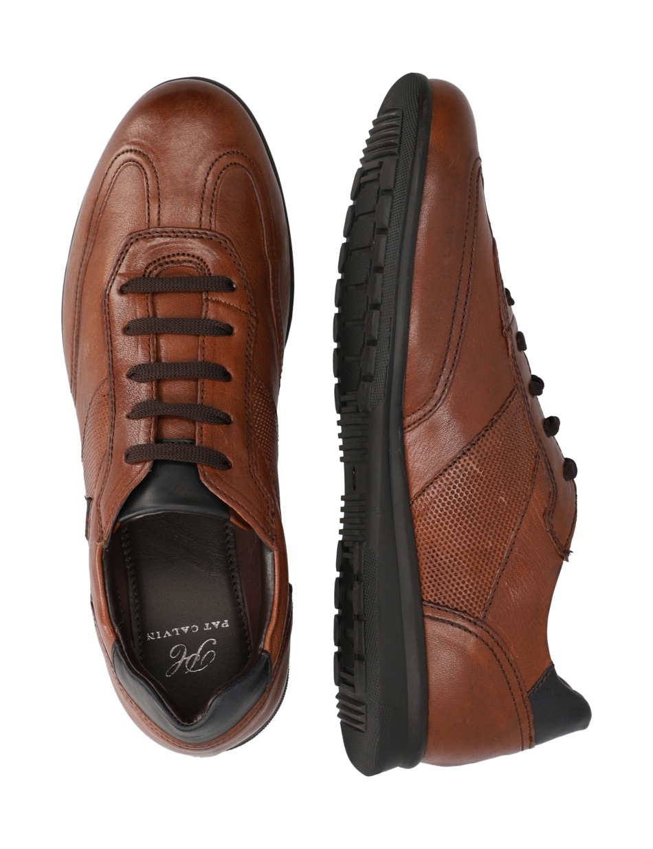 Glattleder Sneaker