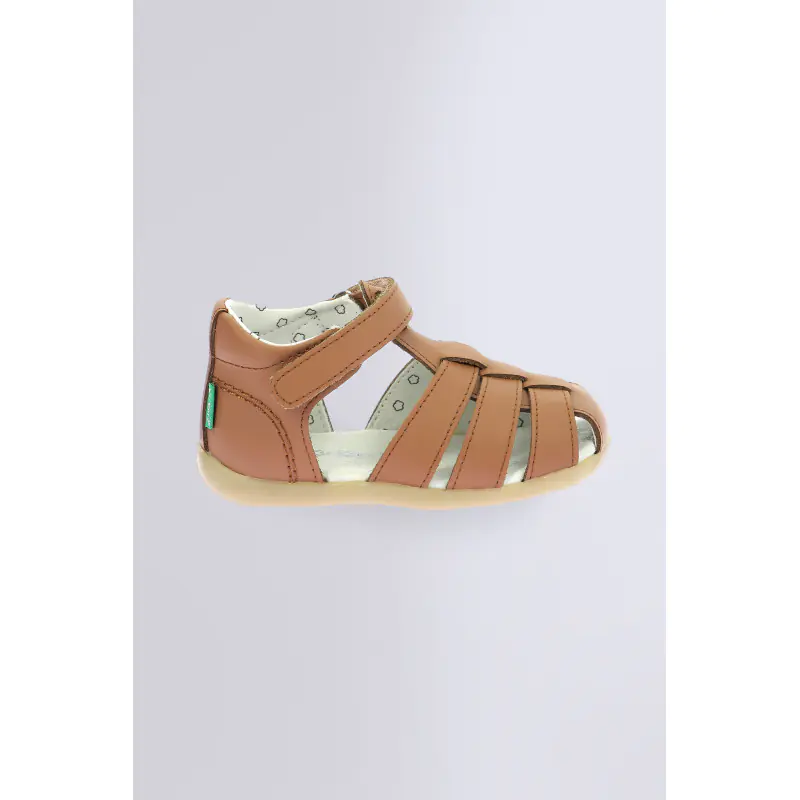Bigflo-c Camel SANDALES Cuir Fille