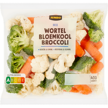 Jumbo Mix Wortel Bloemkool Broccoli 400 g