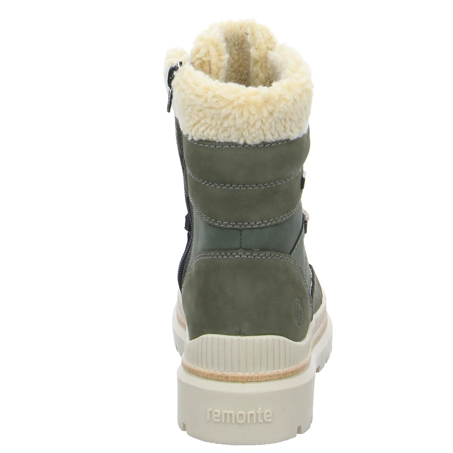 REMONTE Boot Olive Leder  mit TEX Membrane