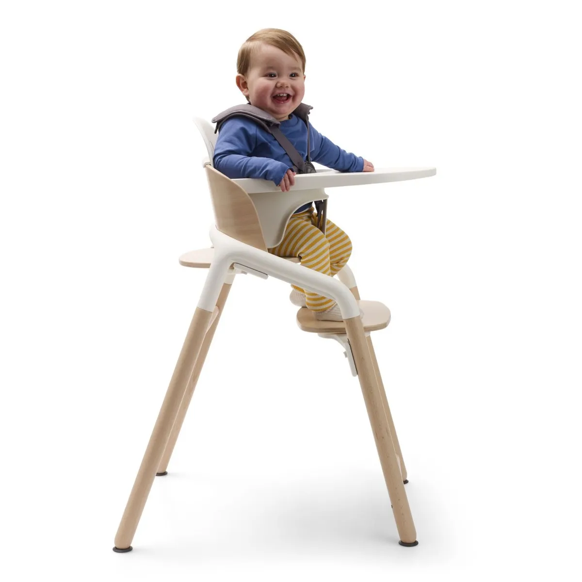 Bugaboo Chaise Haute Complète Giraffe - Naturel  Blanc
