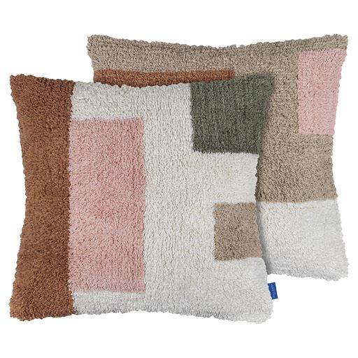 Mette Ditmer Brick Tufted Pude, Rust, 50x50 cm