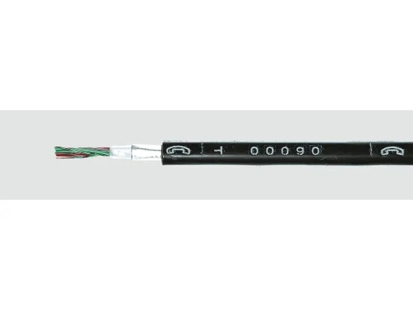 HELUKABEL 34130, Lavspændingskabel, Sort, Cooper, 0.8 mm², 20 kg/km, -20 - 70 °C
