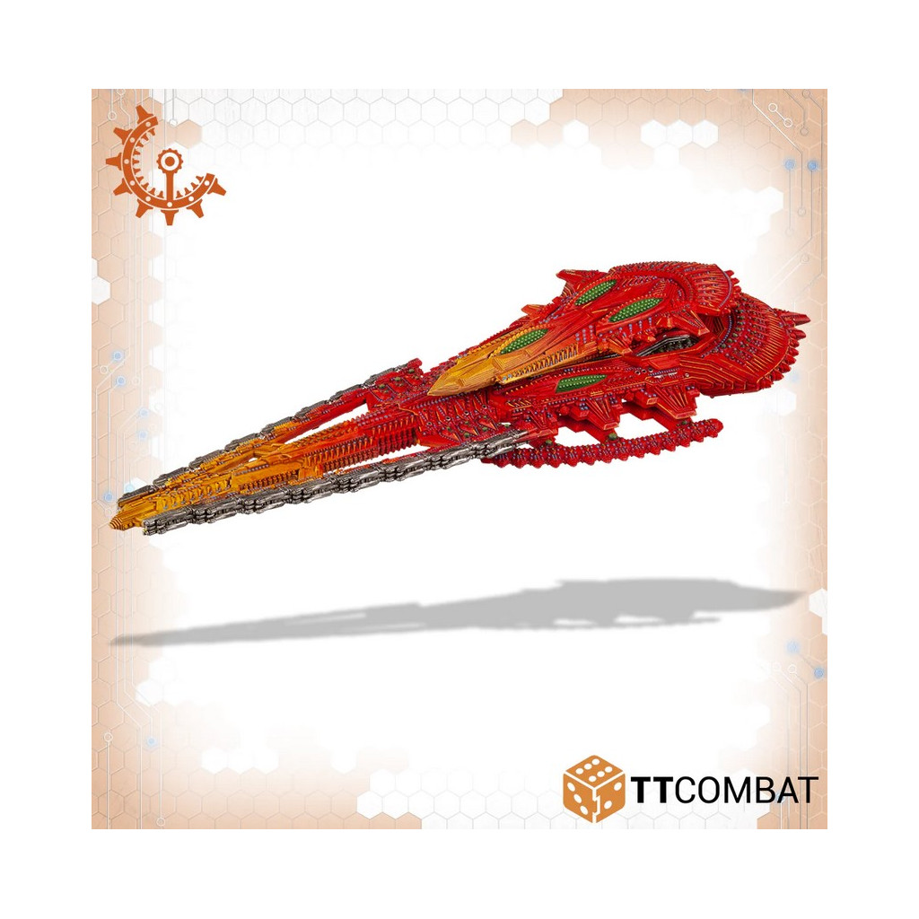 Dropfleet Commander - Shaltari Gold Battleship