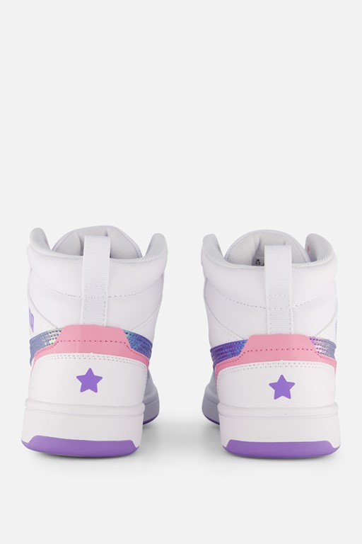 Puma Rebound v6 Mid Bouncy Sky Sneakers wit