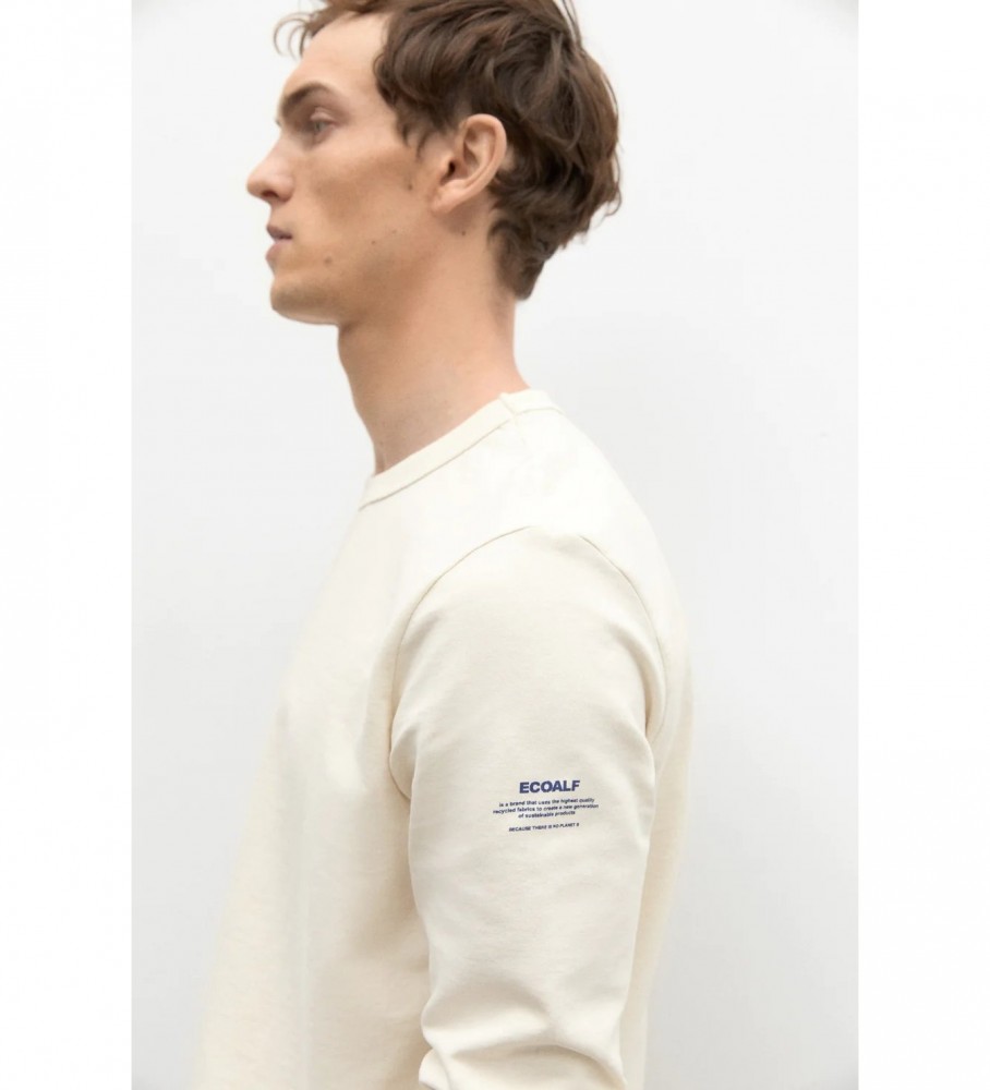 Moletom ECOALF Sustanoalf Masculino, Branco