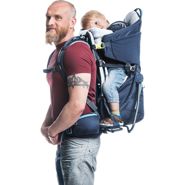 Porte bébé randonnée DEUTER KID COMFORT + PPPS BLEU NUIT