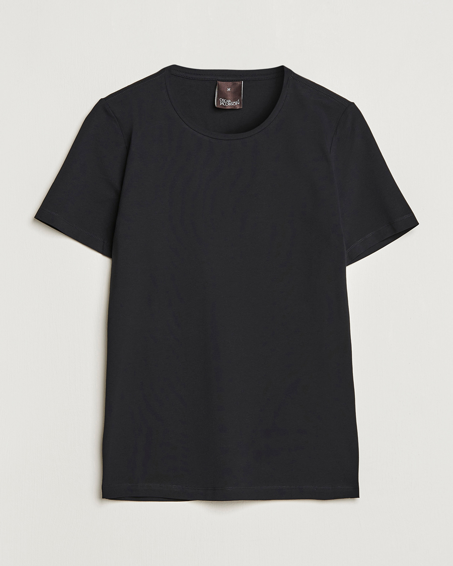 Oscar Jacobson Kyran Cotton T-shirt S-S Black