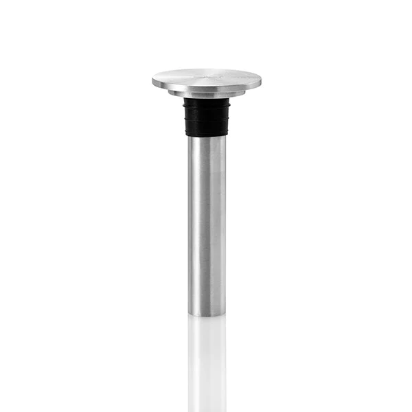 Bouchon stoppeur extracteur d'air en inox Adhoc