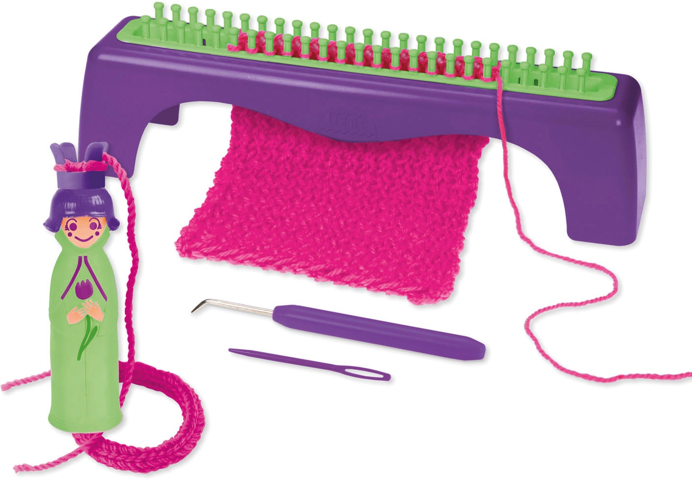 Lena® Kreativset »Strickset mit Strickliesel« Made in Europe