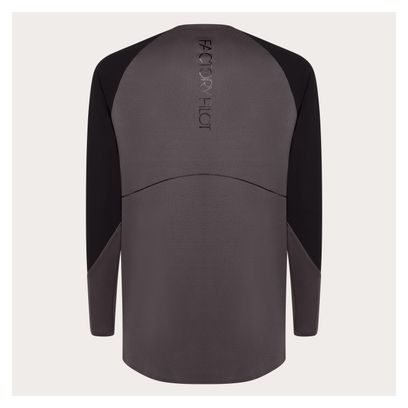 Maillot Manches Longues Oakley Maven Scrub Noir/Gris