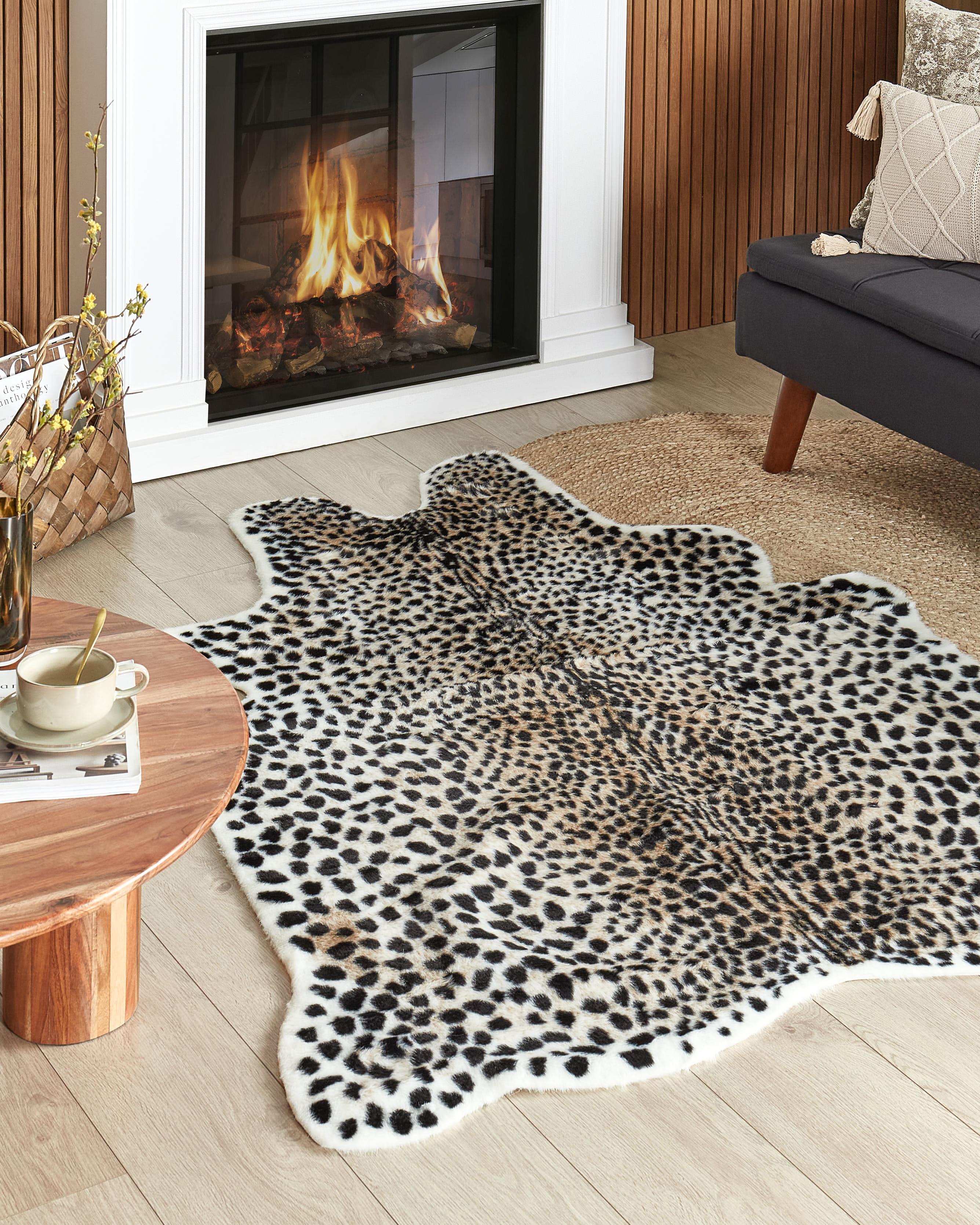 Kunstbontkleed OSSA Beige 130 x 170 cm