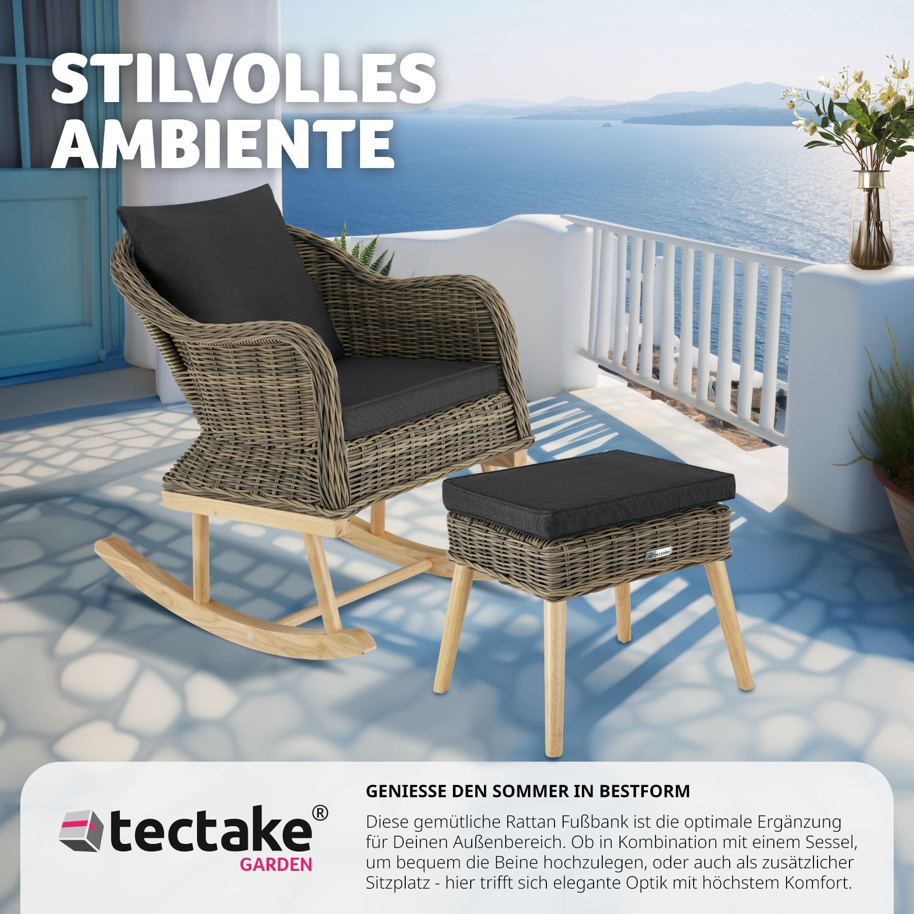 Rattan-Fussbank Vibo
