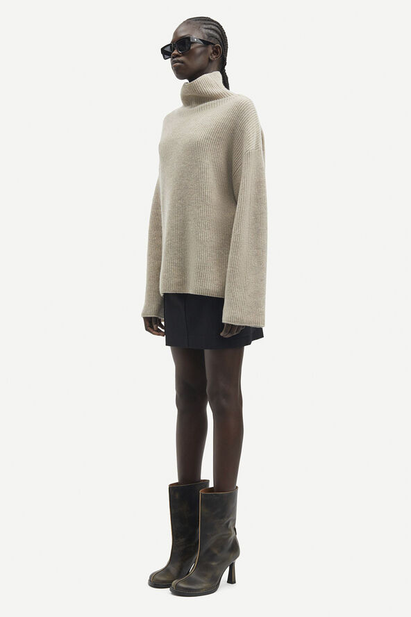 Samsøe Samsøe Sazlata Turtleneck 15353 Khaki mel.