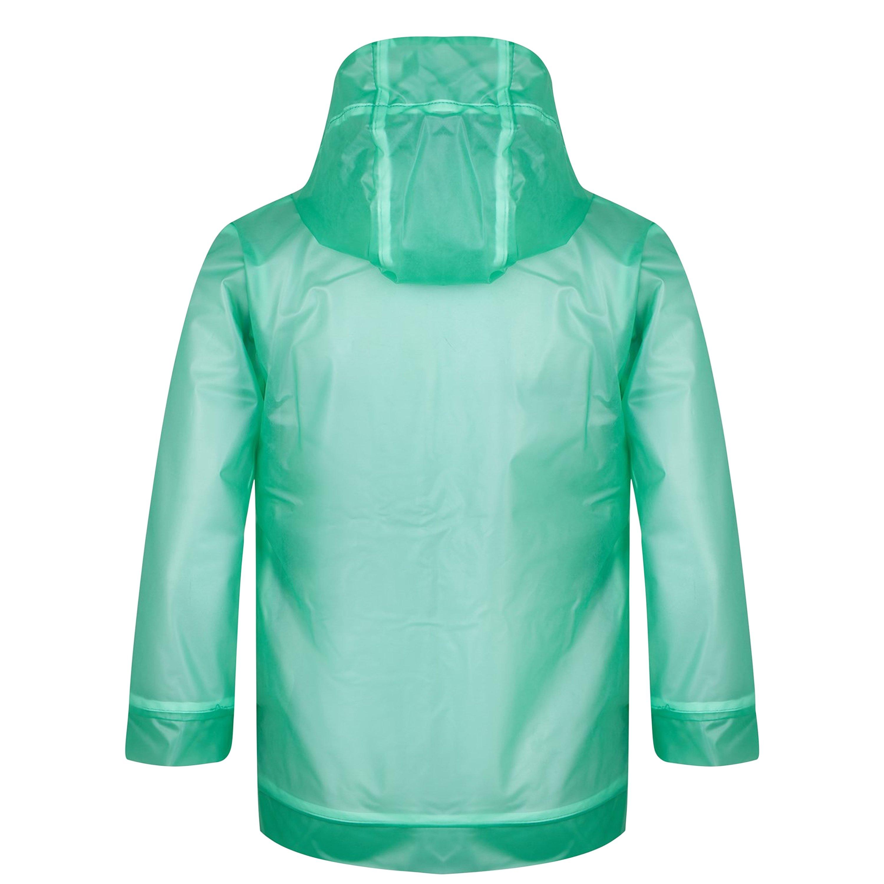 Regatta Regatta Hallow Transparent Waterproof Jacket Anorak Unisex Kids