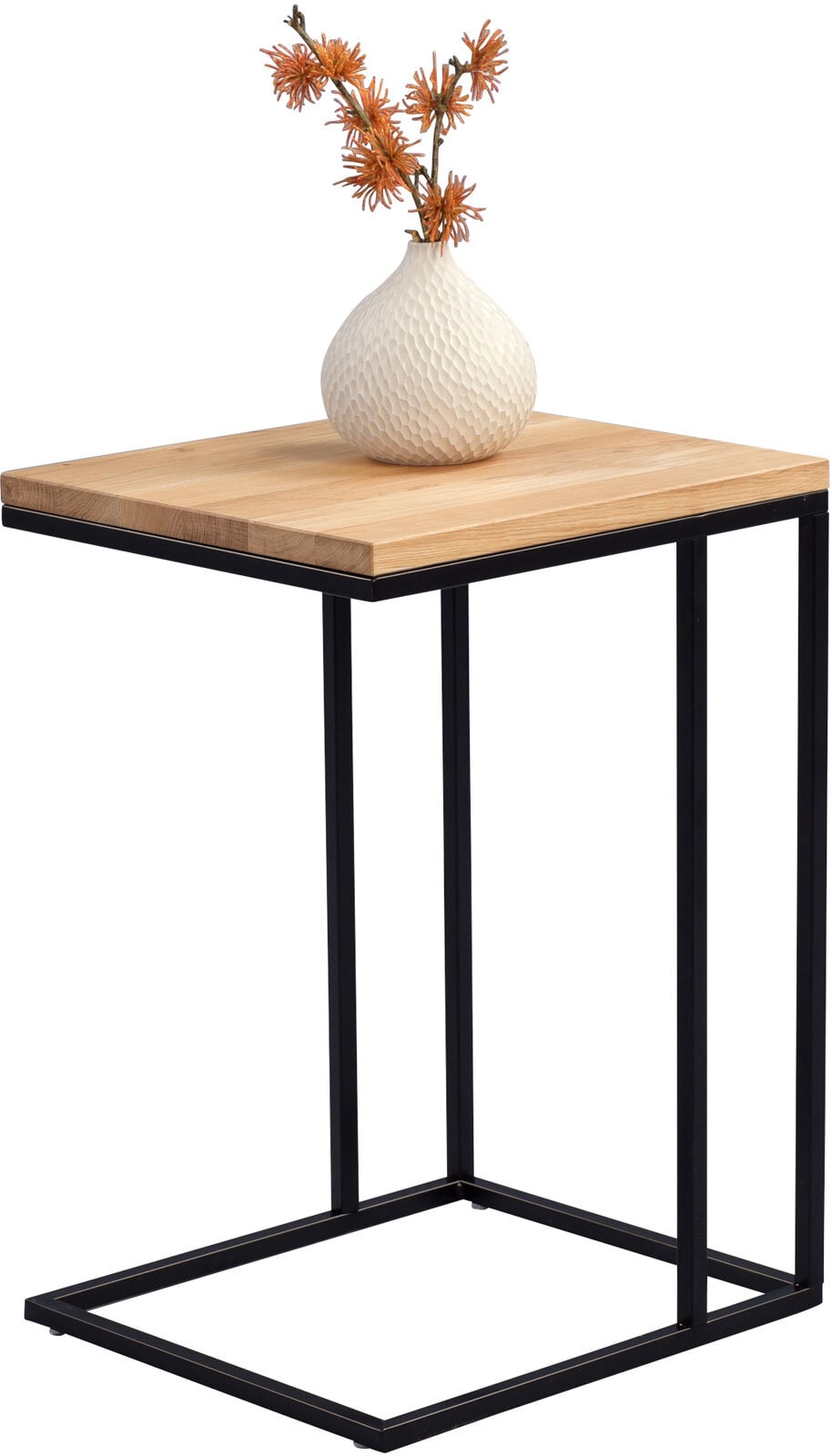 CASAVANTI Beistelltisch 38 x 62 x 43 cm Holznachbildung braun